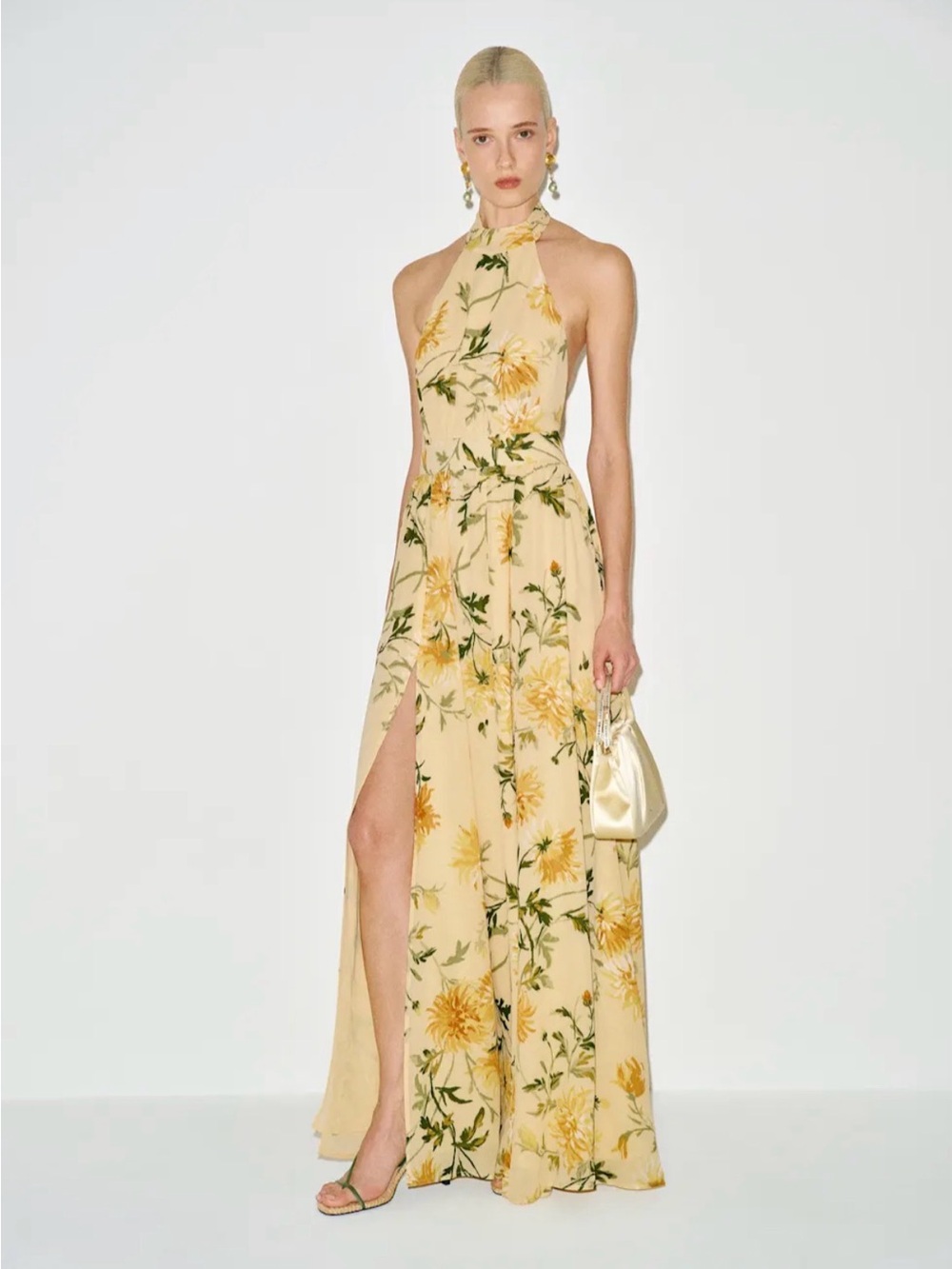 REFORMATION Andee Dress in Honeyglow 0